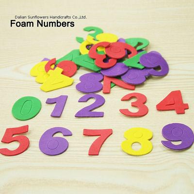 craft foam numbers