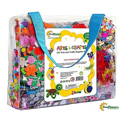 New 1000pcs DIY Arts & Crafts Big Value Set