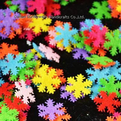 FELT SNOW SHAPES