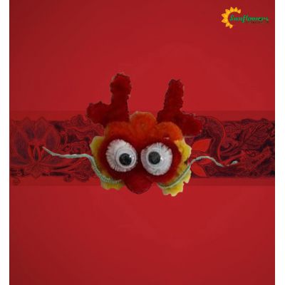 New Hot Selling DIY Chenille Stems Chinese Dragon Hairpin