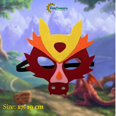 Hot Selling Brand New Customizable Felt Dragon Mask DIY Kit