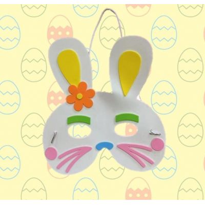 Hot Sales EVA Foam Easter Rabbit Mask DIY 