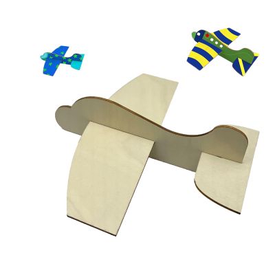 DIY Wood Plane Crafts Assembling & Doodling Toy Kit